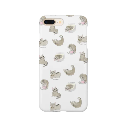 スマホケース　ハード　猫　iPhoneケース Smartphone Case