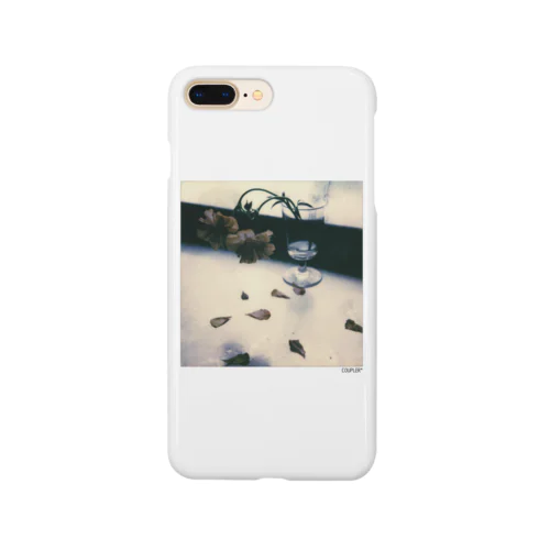 emopola「グラスと花」 Smartphone Case