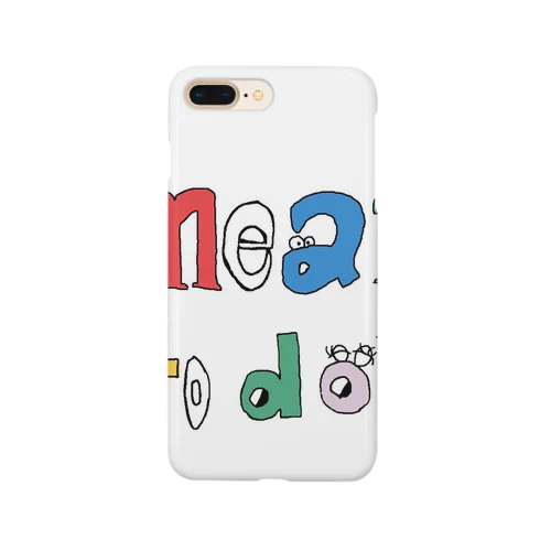 mean to do フレンズレーベル Smartphone Case