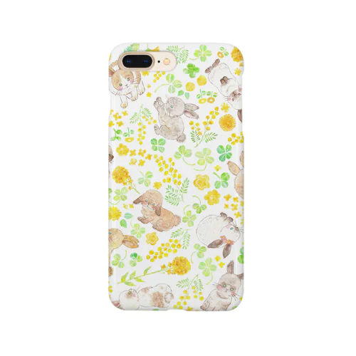 flower rabbit Smartphone Case