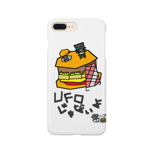 UFO?バーガー スマホケース