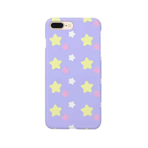 キュートなお星さま　ブルー Smartphone Case