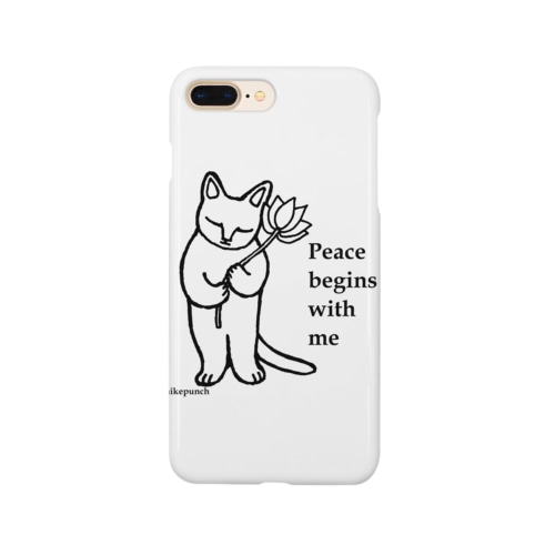 Peace begins with me Smartphone Case