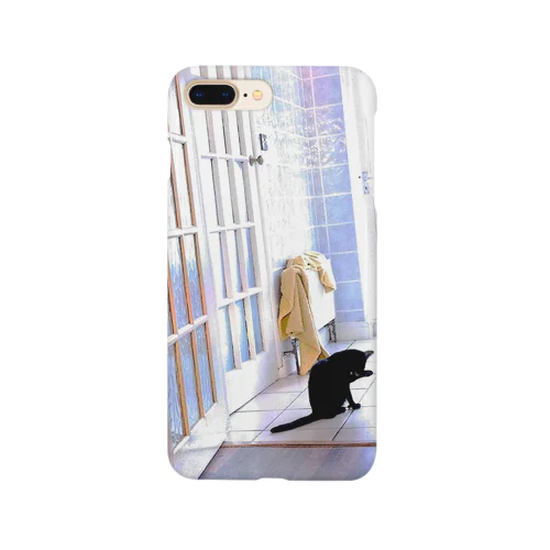 黒猫とKitchen Smartphone Case