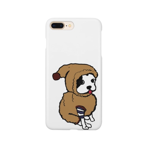 モコモコボストンテリアのごま坊君 Smartphone Case