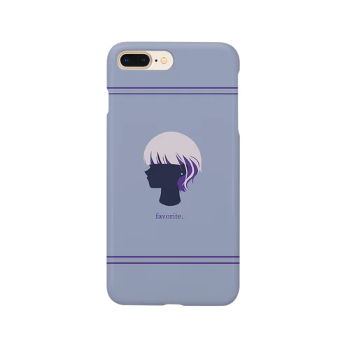 favorite.インナーカラーシリーズVer.パープルスマホケース Smartphone Case