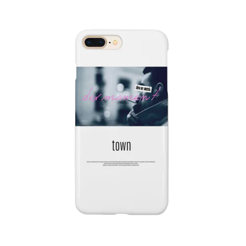 映画とタバコと街のポスター Smartphone Case