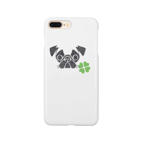 パグとクローバー Smartphone Case