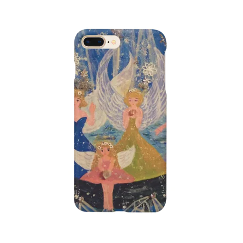 クリスタルと天使 Smartphone Case