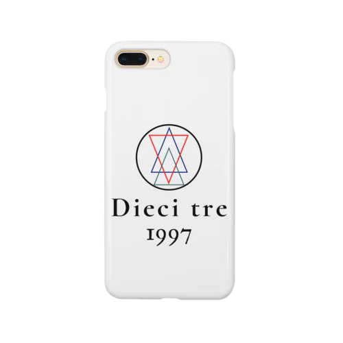 Dieci tre　黒ロゴ Smartphone Case