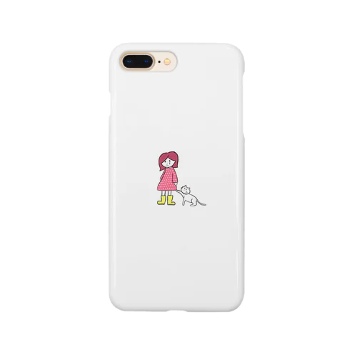 rainy girl Smartphone Case