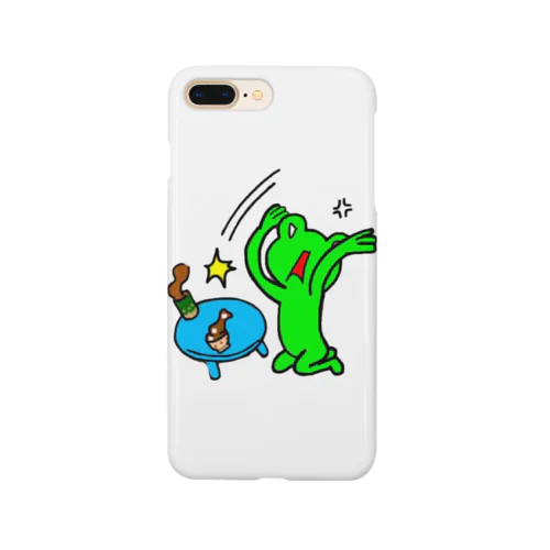 ちゃぶ台ひっくりカエル Smartphone Case