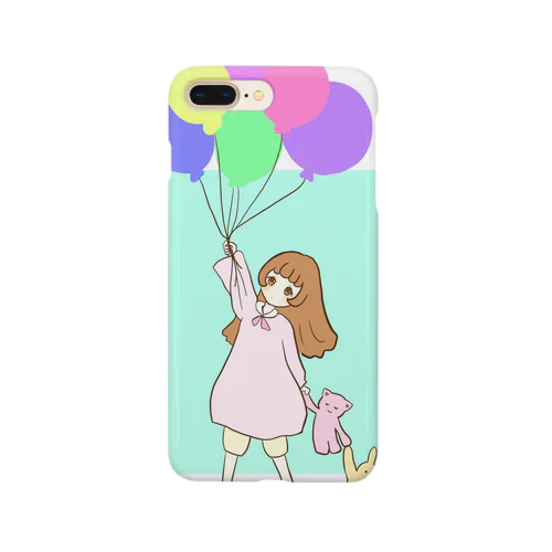 ふうせんと女の子 Smartphone Case