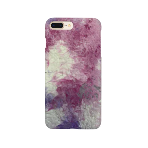 swirlcolor紫ぼかし Smartphone Case