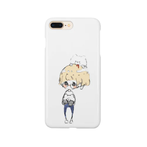 メガネくんと熊吉 Smartphone Case