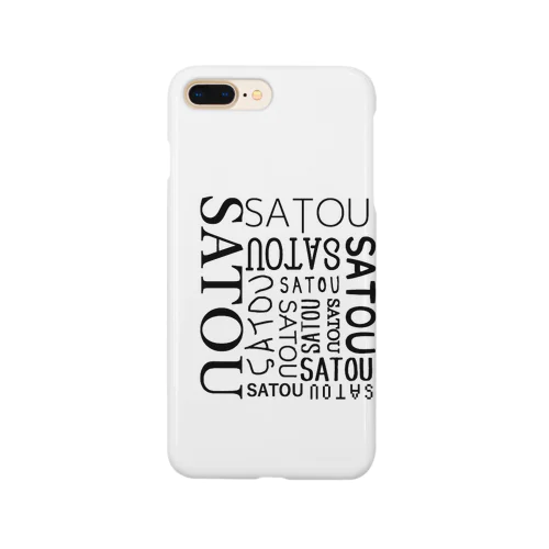 SATOU（佐藤）Tシャツ Smartphone Case