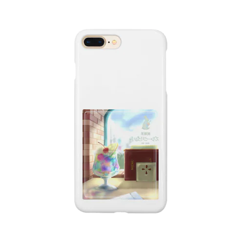 純喫茶ブルーラビット　窓辺の風景 Smartphone Case