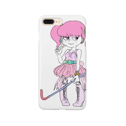 タバコ吸ってる女の子 Smartphone Case