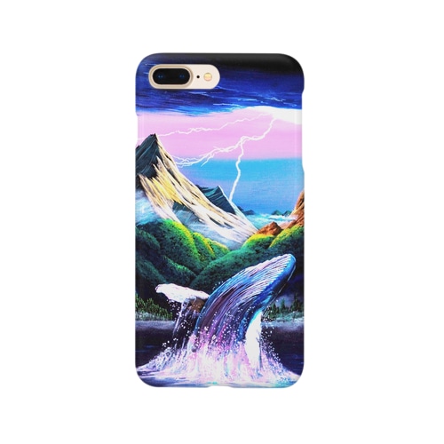 ザトウクジラと落雷と・・ Smartphone Case