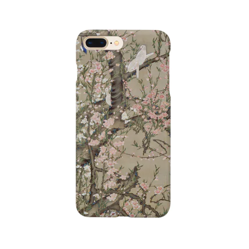 伊藤若冲 《桃花小禽図》 Smartphone Case