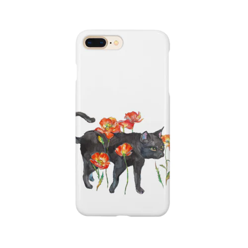 猫と芥子 Smartphone Case