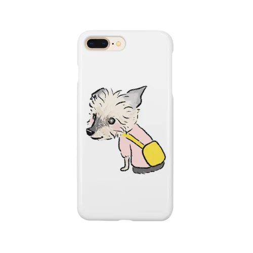 「保護犬カフェ支援」グッズ 海凪さん Smartphone Case