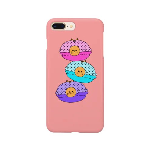 猫マカロンのケース Smartphone Case