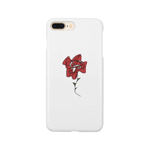 thinking rose Smartphone Case