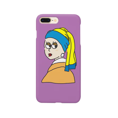 こっち見てよフェルメちゃん Smartphone Case