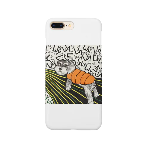 シュナウザー女の子　L i ly Smartphone Case