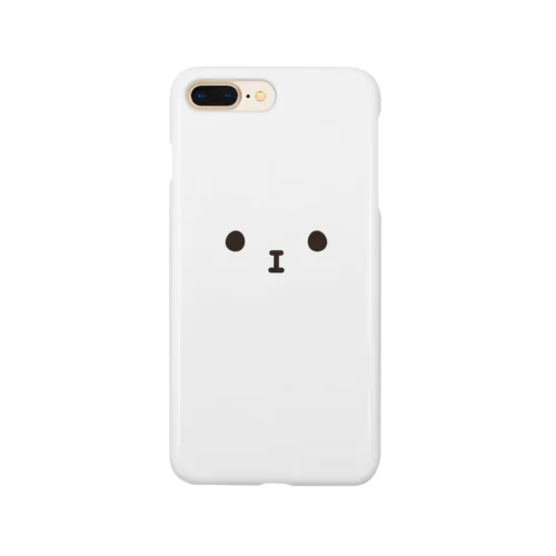 もふもふしい顔面 Smartphone Case