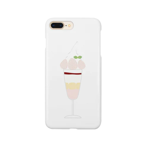 白いちごのパフェ Smartphone Case