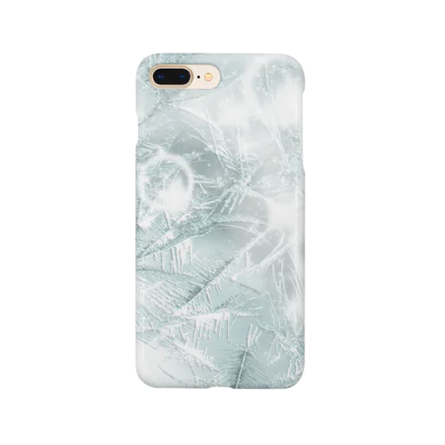 Ice reflected light World blue Smartphone Case