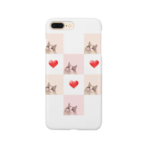 こむぎ❤️ハート Smartphone Case