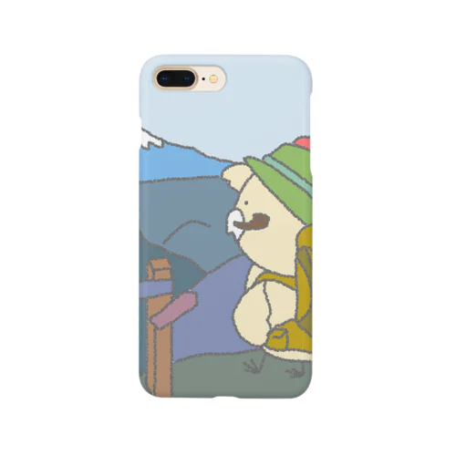 下山中のにわとり Smartphone Case