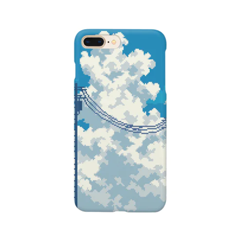 ドット絵入道雲 Smartphone Case