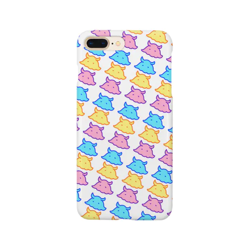 めんだこめっちゃカラフル Smartphone Case