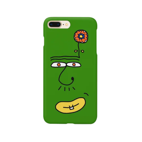 芽が出たジャガイモ/グリーン Smartphone Case