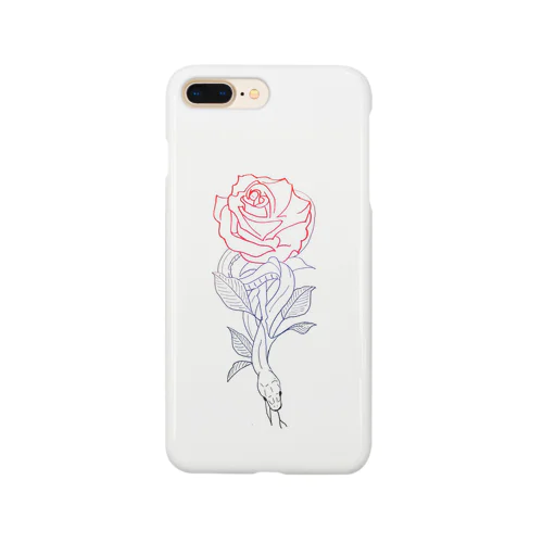 蛇と薔薇 Smartphone Case