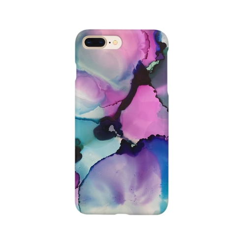 真珠と天然石 Smartphone Case