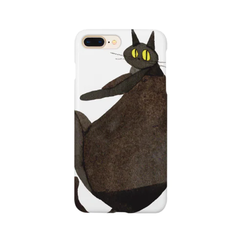 Black cat Smartphone Case