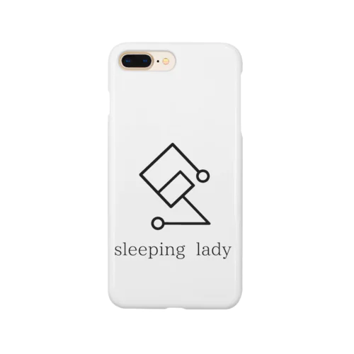 sleeping lady スマホケース