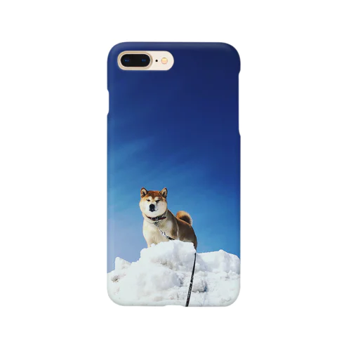 ドヤッと青空と柴犬 Smartphone Case