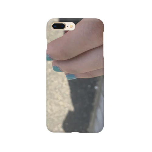 水色ネイル日常1 Smartphone Case