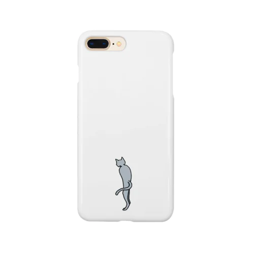 猫背(グレー) Smartphone Case