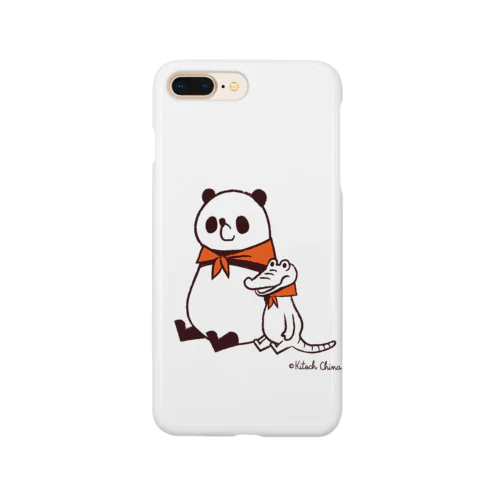 パンダのおはなし　仲良しパンダとワニ Smartphone Case