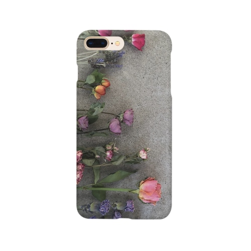 ドライフラワースマホケース Smartphone Case