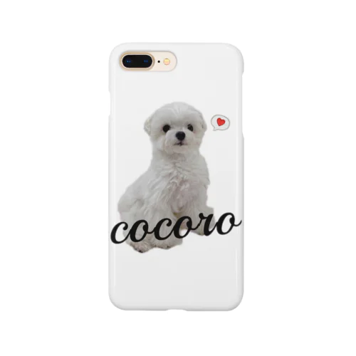 マルチーズのCOCORO Smartphone Case