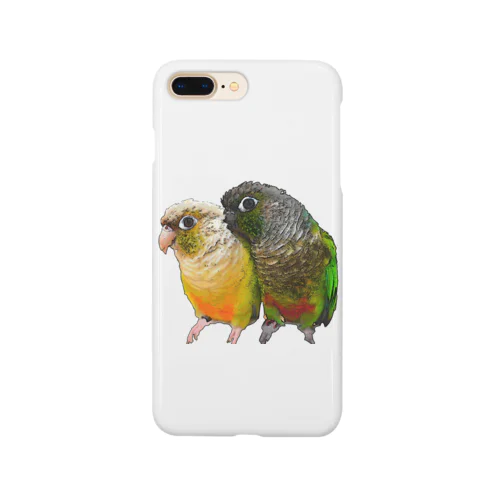 ウロコインコのよもちゃん&らむちゃん☆ Smartphone Case