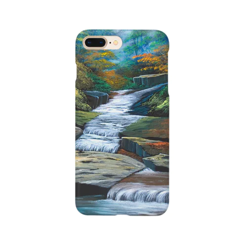 紅葉の渓流 Smartphone Case